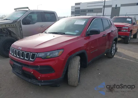 2025 Jeep Compass Sport 4X4 z USA, uszkodzony, nr VIN 3C4NJDAN3ST542462